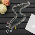 Fashion Necklace Multi-story Chain Letter Diamond Pendant for Womens Jewelry Designer High-Quality 18K Gold Wedding Great Shopping 4You
