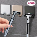 Metal Razor Holder Bathroom Wall Hook Men Shaving Shaver Shelf Razor Adhesive Rack Organization Great Shopping 4You