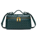Luxury Bag Elegant designer crossbody shoulder bag made of durable handwoven material paired with stylish metal decorations and featuring exquisite zippers Great Shopping 4You