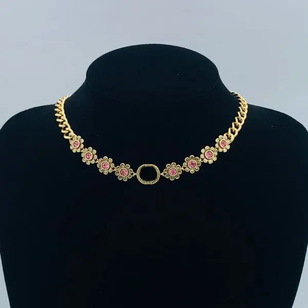 Luxury Gold Sliver Chain Womens Pendant Designer Necklace Jewelry Necklaces for Women Wedding Party Great Shopping 4You