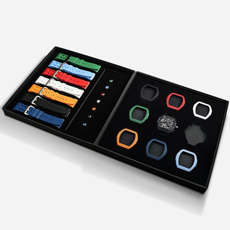 Atomic-TB8218 Set FluoroRubber - Black