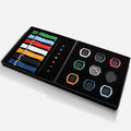 Atomic-TB8218 Set Mixed Material - Silver Black