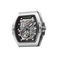 Atomic Interchangeable Watch Head - Automatic-Silver Black