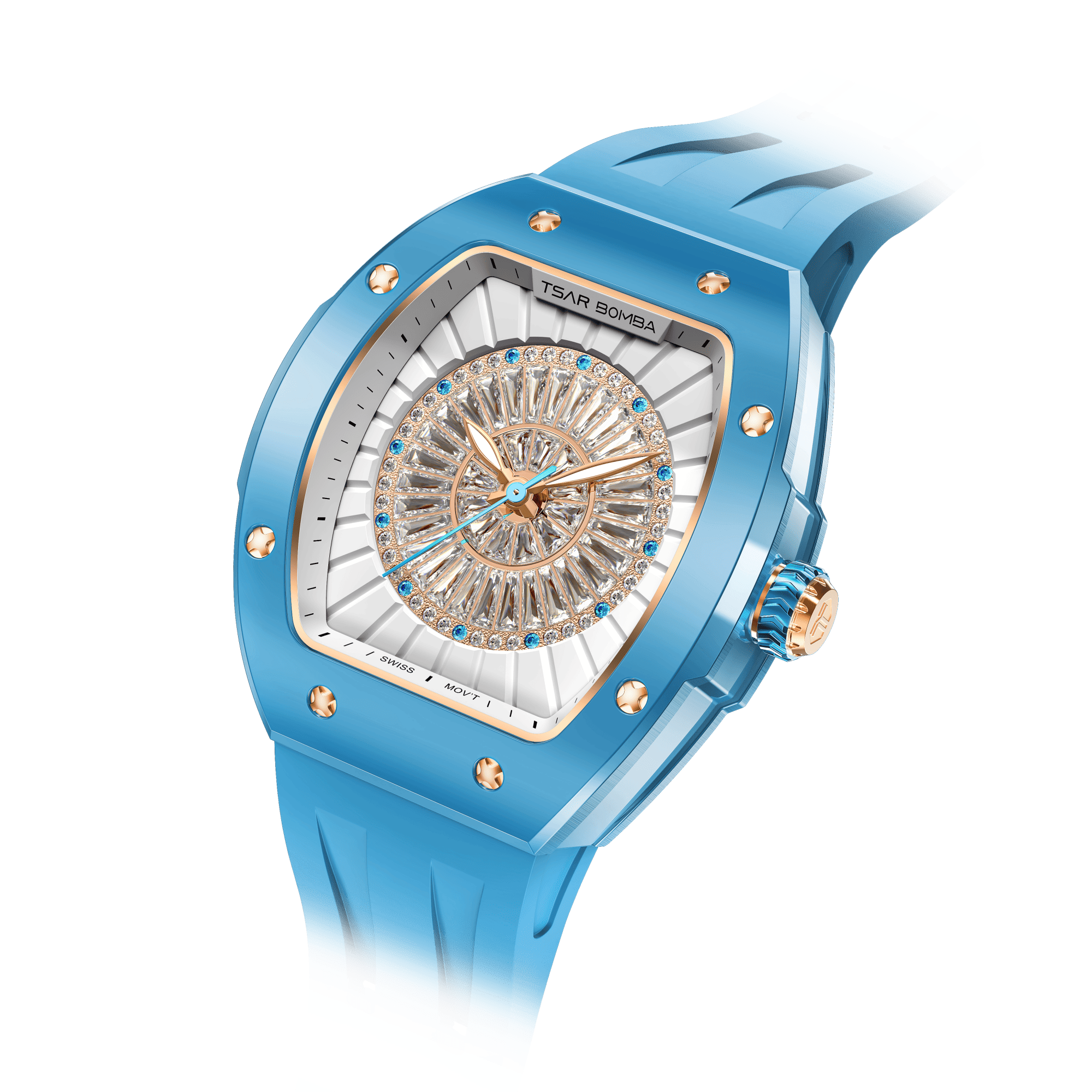 Nucleus Femme 03 - Lake Blue TSAR BOMBA Watch