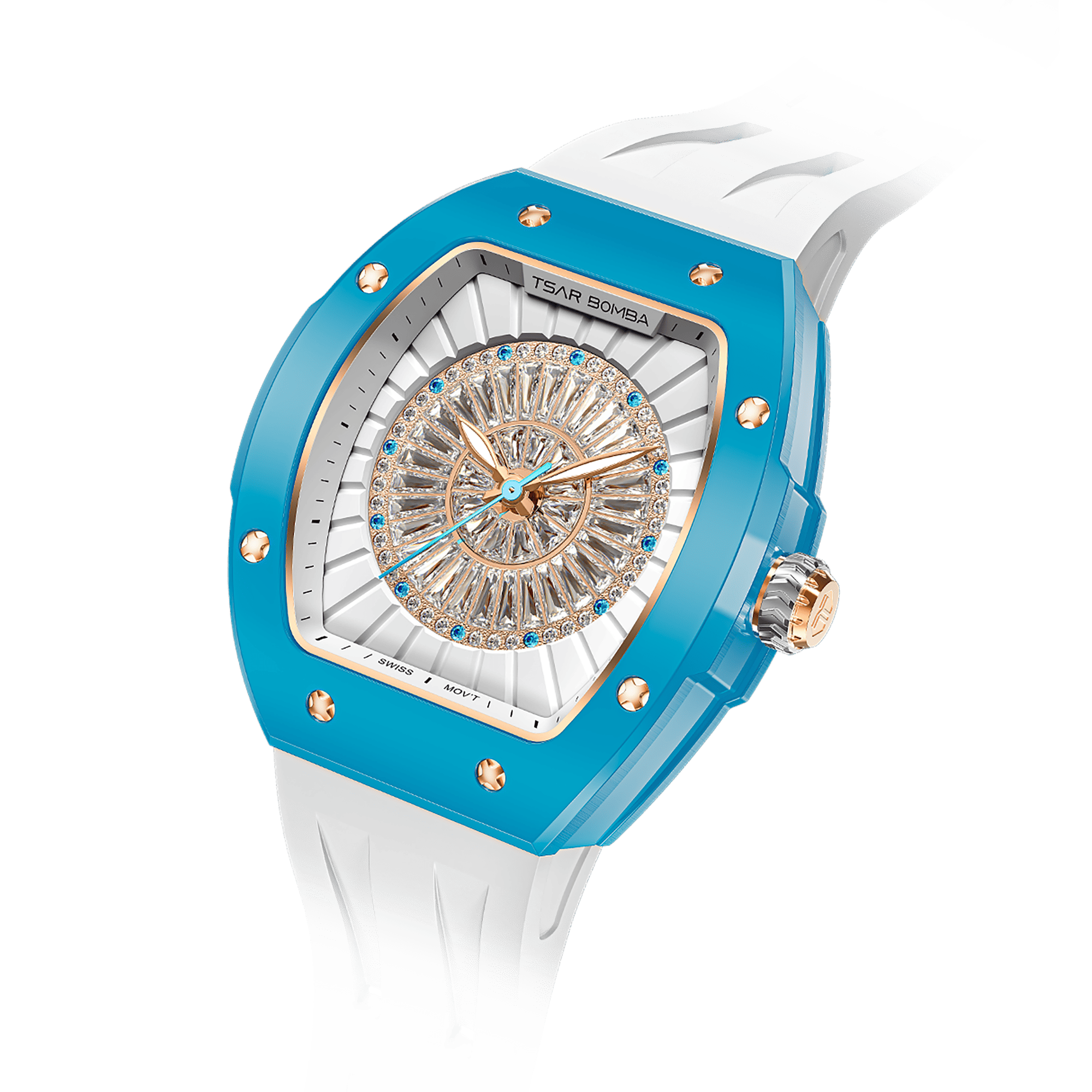 Nucleus Femme 03 - Blue TSAR BOMBA Watch