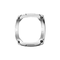 Dark Matter Interchangeable Automatic Watch Bezel - Stainless Steel Silver