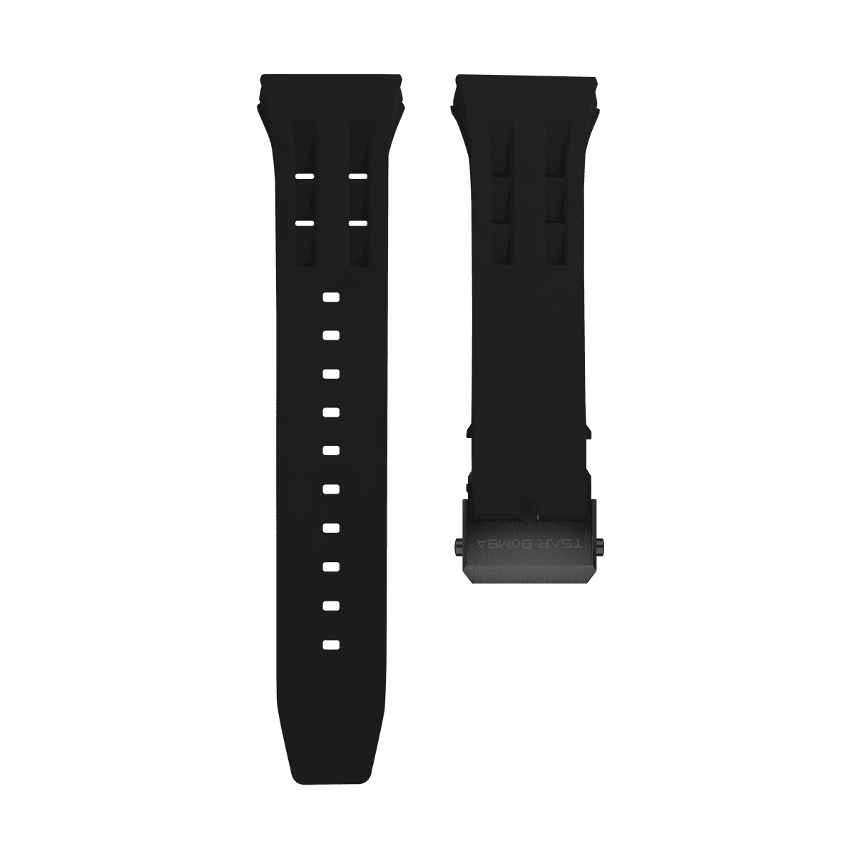 Atomic Interchangeable Strap - Deployant Clasp-Black