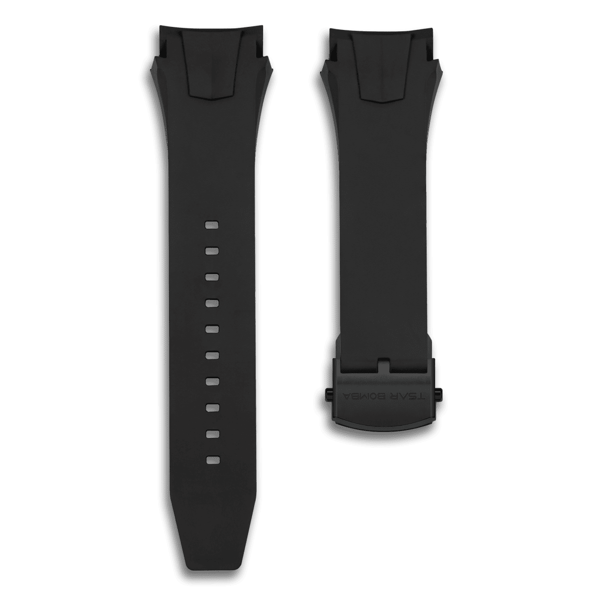 Dark Matter 5 Straps - Deployant Clasp-Black TSAR BOMBA Straps