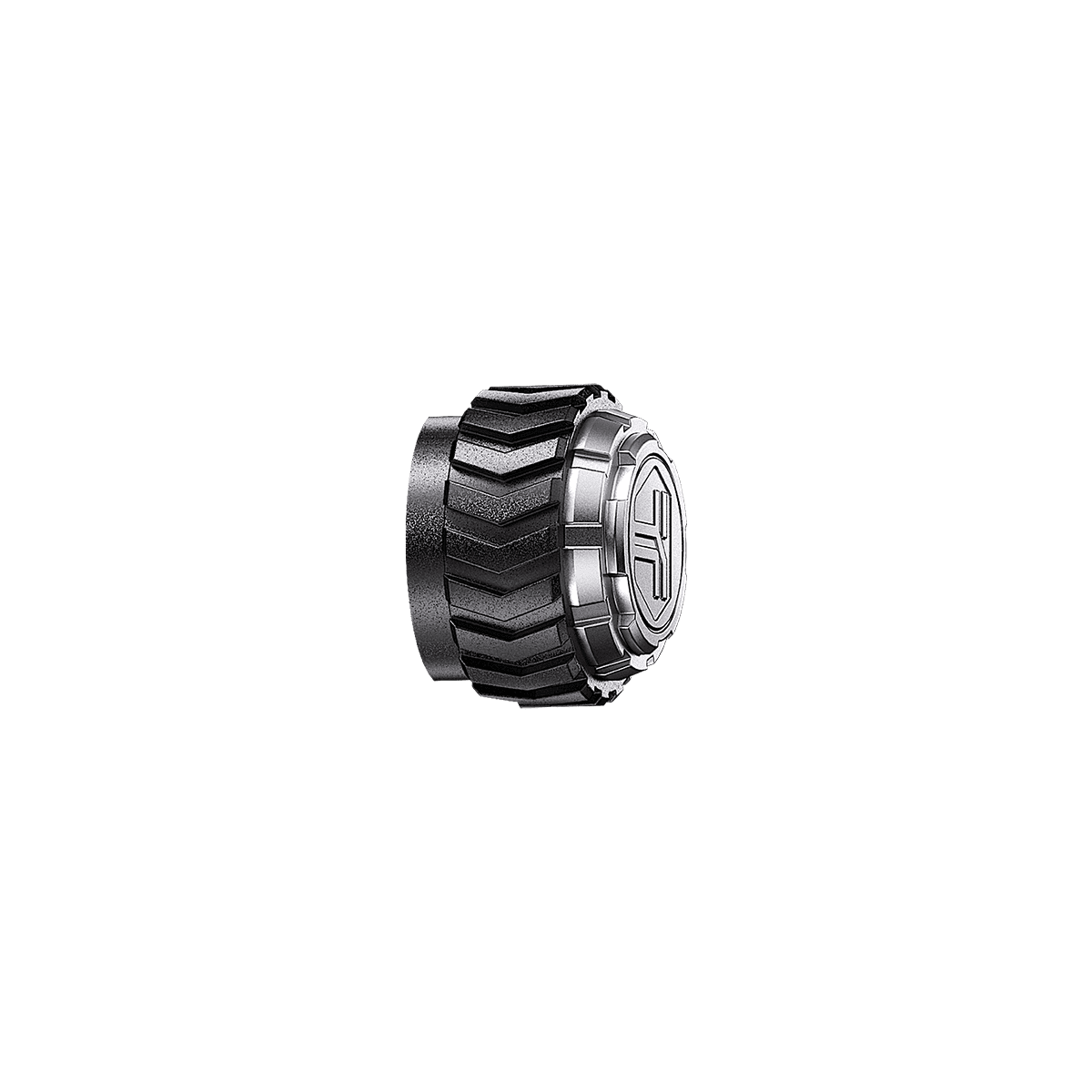 Dark Matter Interchangeable Crown - Black Silver