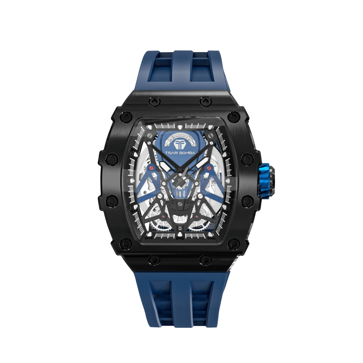 Elemental-TB8207A (US) - Black Blue TSAR BOMBA Watch