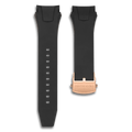 Dark Matter Interchangeable Strap - Deployant Clasp-Black Gold