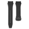 Dark Matter Interchangeable Strap - Deployant Clasp-Black