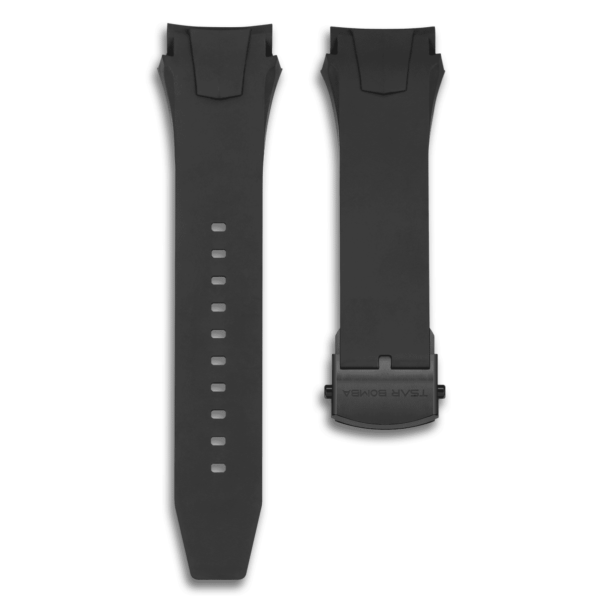Dark Matter Interchangeable Strap - Deployant Clasp-Black