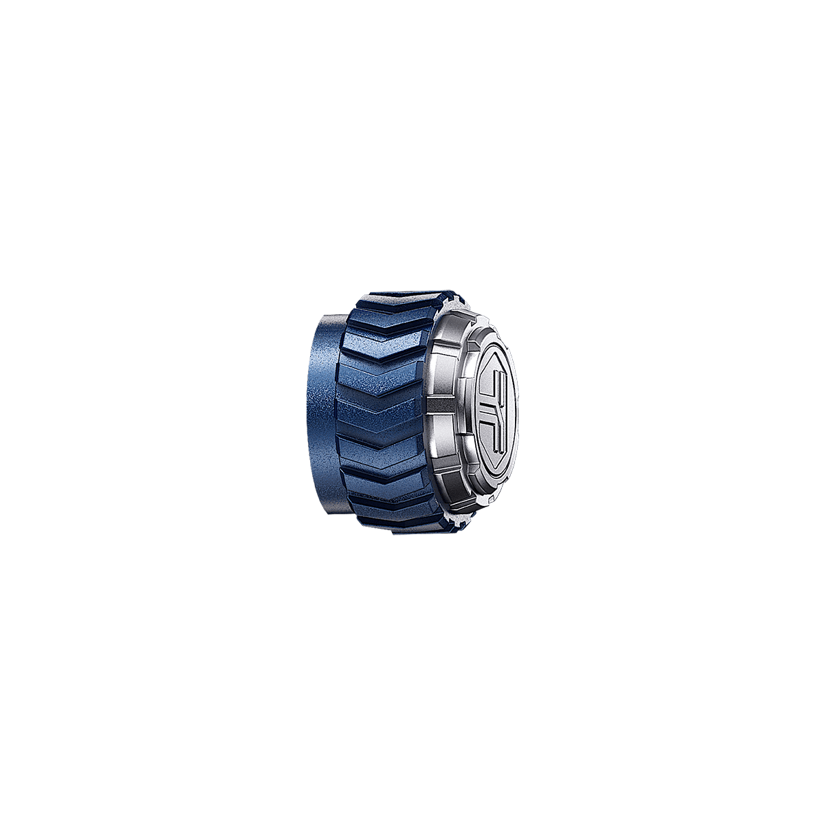 Dark Matter Interchangeable Crown - Blue Silver