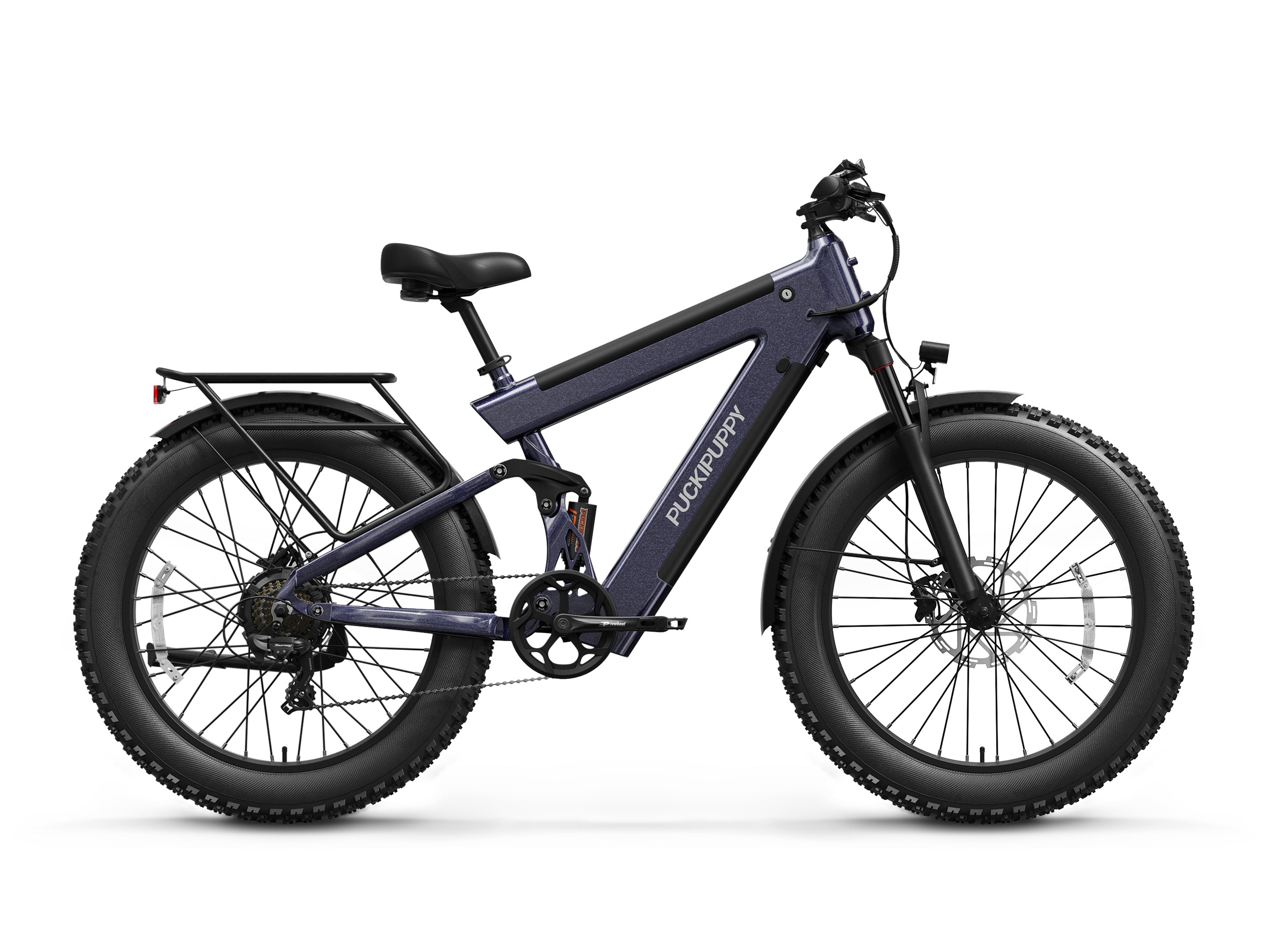 Bulldog Ebike - Silver Blue