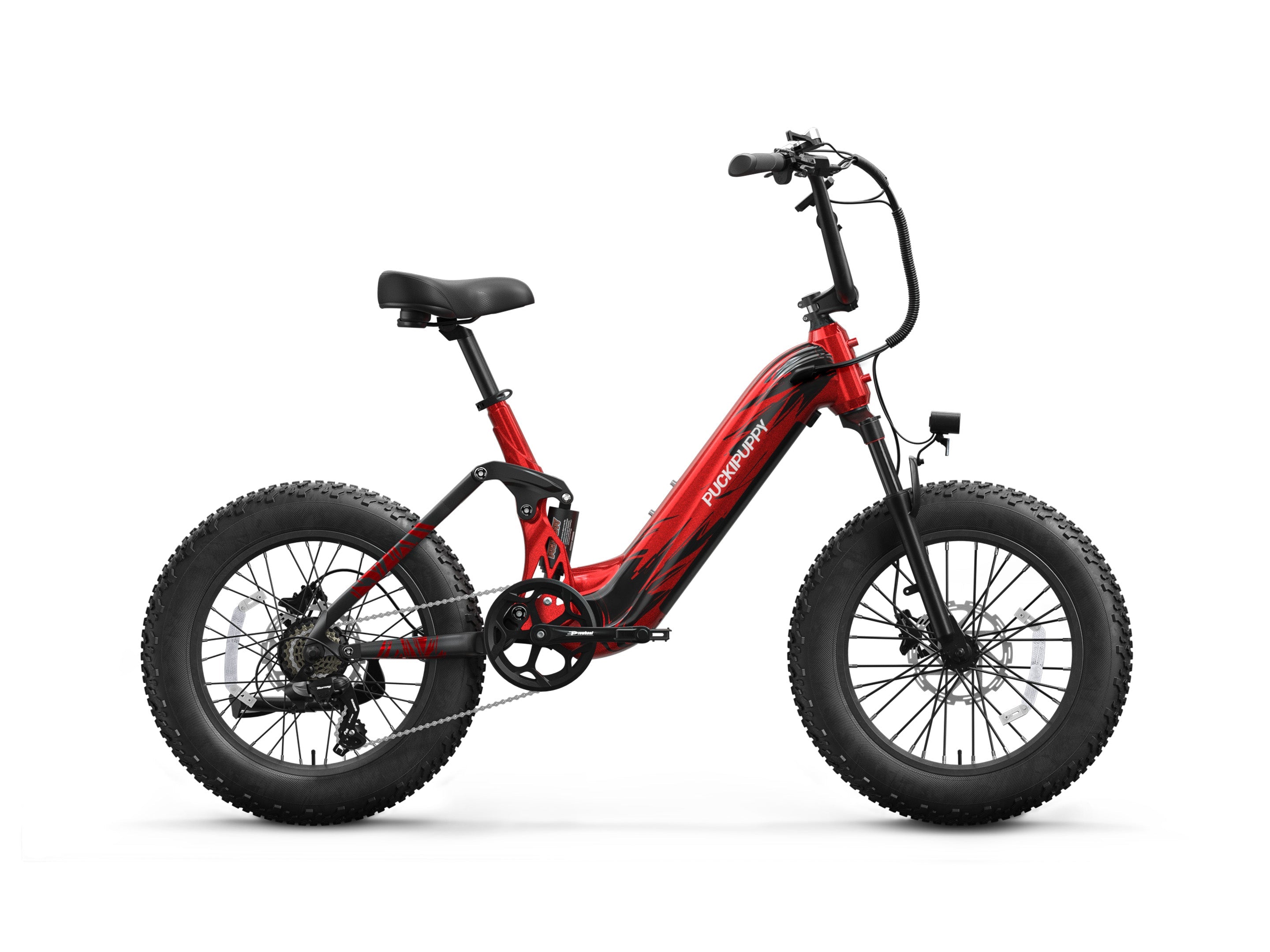 Corgi Ebike - Graffiti Red