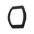 Fluororubber Bezel - Fluororubber-Black