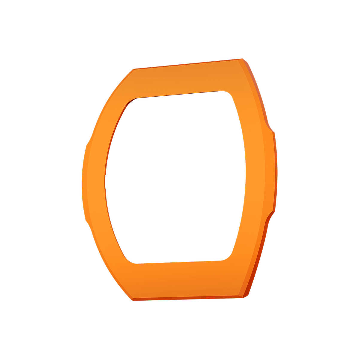 Fluororubber Bezel - Fluororubber-Orange