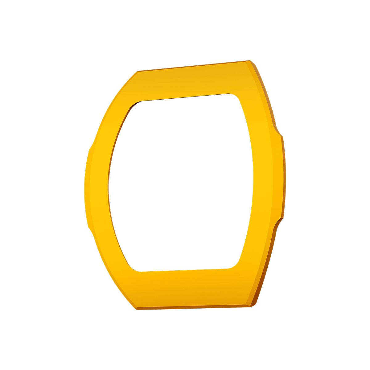Atomic Interchangeable Bezel - Fluororubber-Yellow