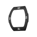 Dynamic Fluororubber Bezel - Fluororubber-Dynamic Black