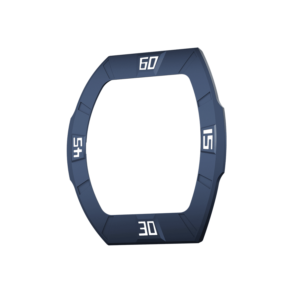 Dynamic Fluororubber Bezel - Fluororubber-Dynamic Blue
