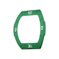 Atomic Interchangeable Bezel - Fluororubber-Dynamic Green
