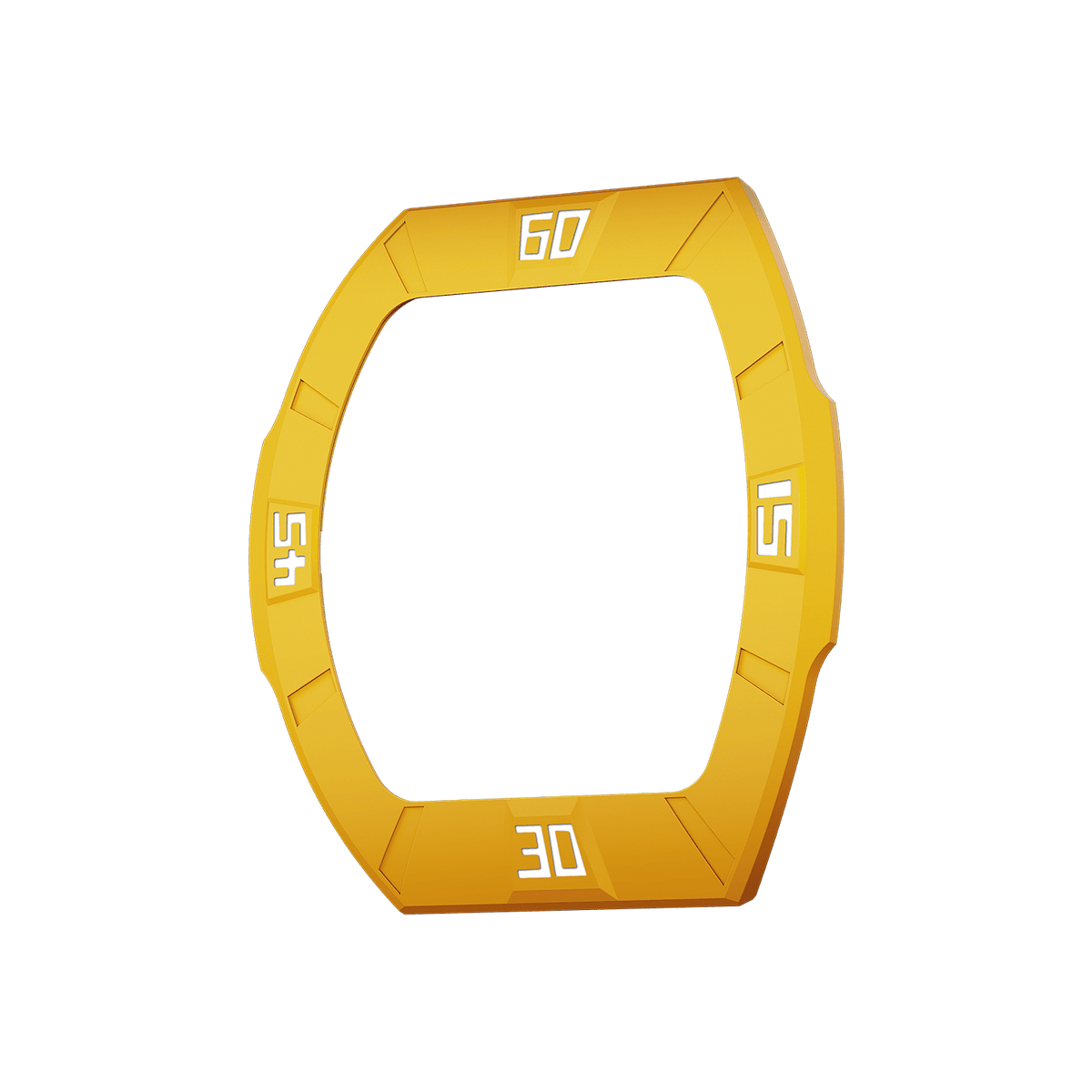 Dynamic Fluororubber Bezel - Fluororubber-Dynamic Yellow