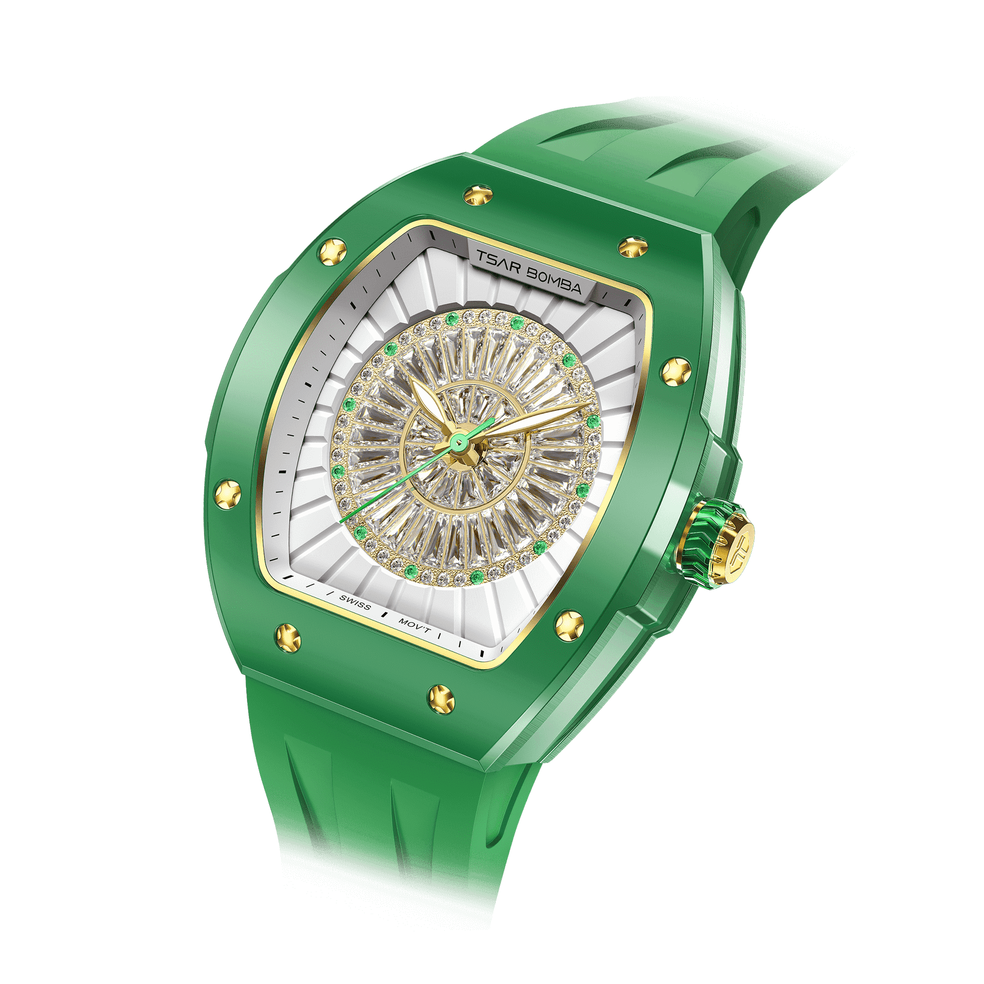 Nucleus Femme 03 - Green TSAR BOMBA Watch