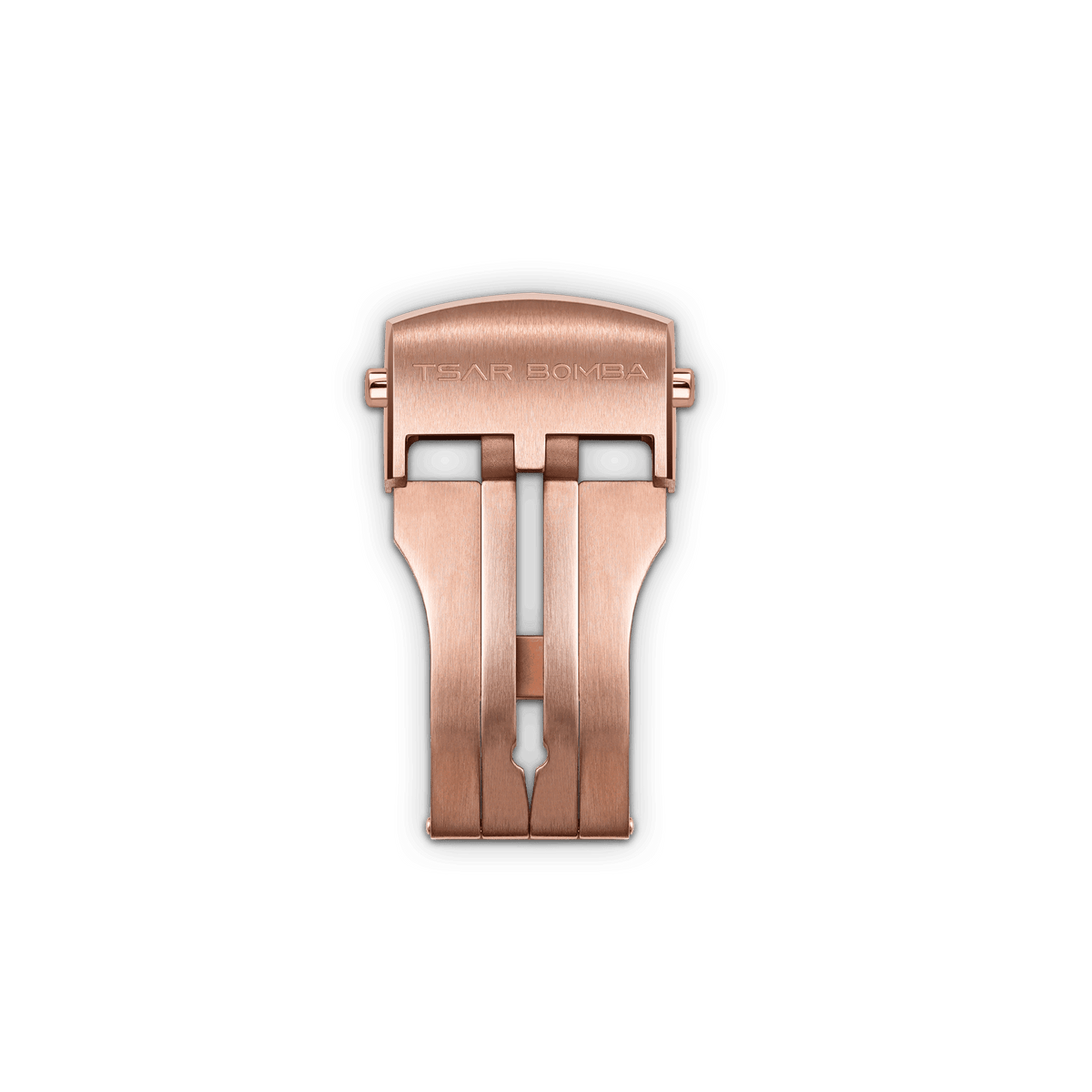 Deployant Clasp - Curved-Rose Gold