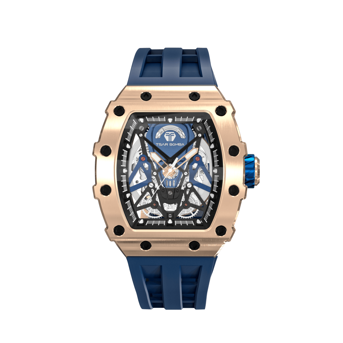 Elemental-TB8207A (US) - Gold Blue TSAR BOMBA Watch