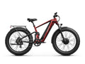 GoldenR Pro Ebike - Black and Red