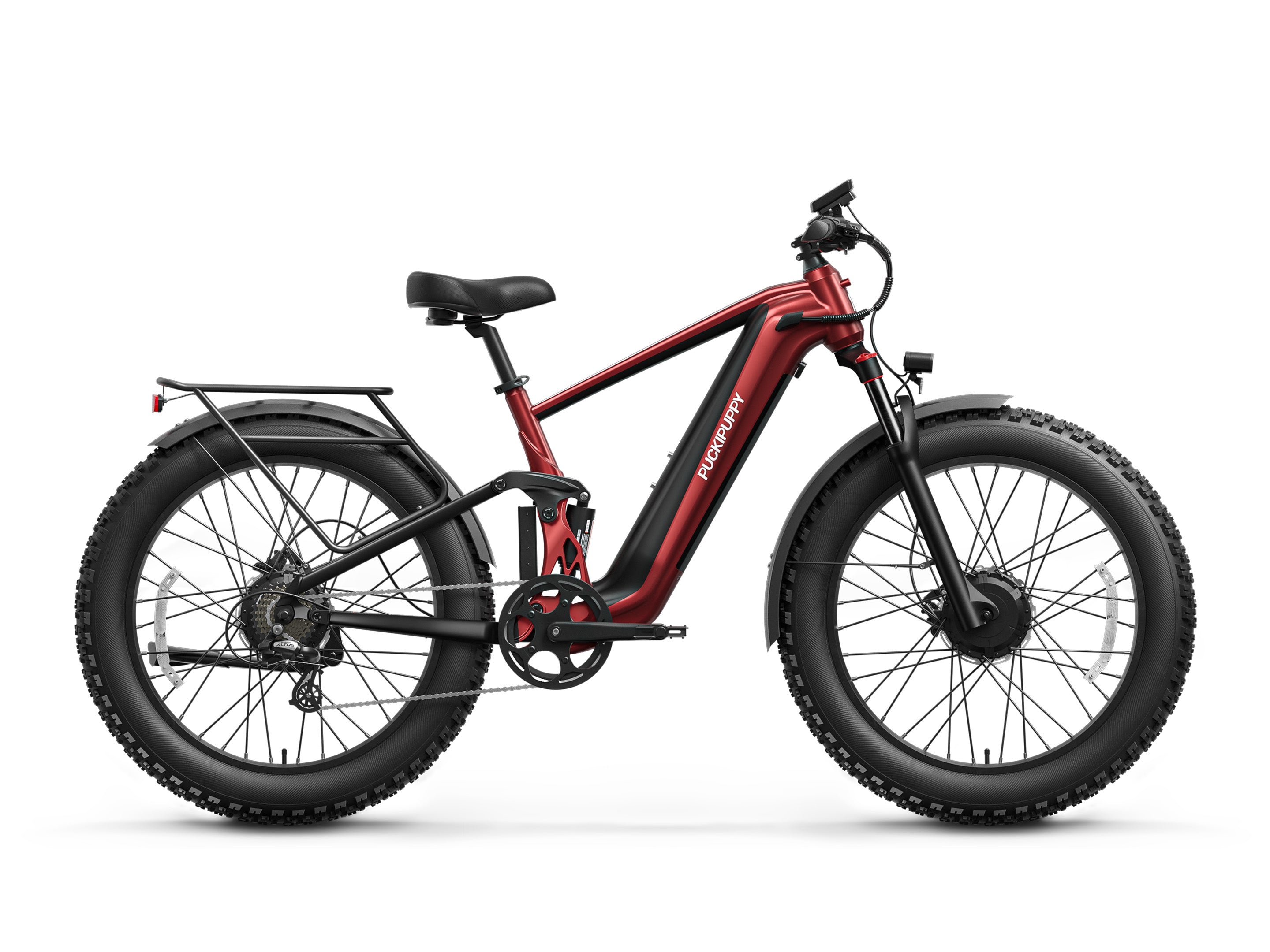 GoldenR Pro Ebike - Black and Red
