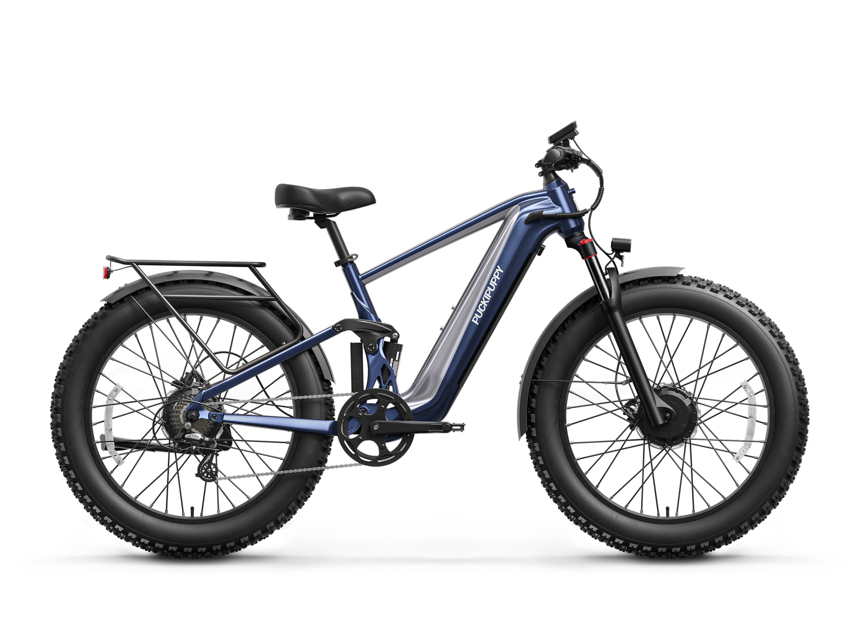 GoldenR Pro Ebike - Navy Blue + Gray