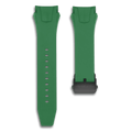 Dark Matter 5 Straps - Deployant Clasp-Green