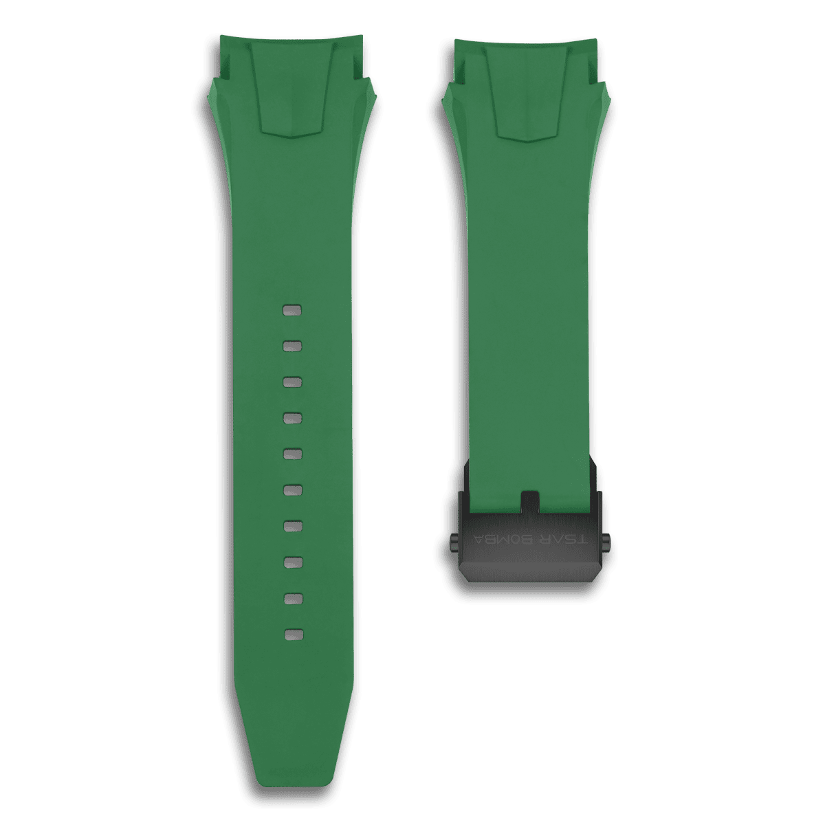 Dark Matter 5 Straps - Deployant Clasp-Green