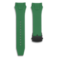 Dark Matter 5 Straps - Deployant Clasp-Green TSAR BOMBA Straps