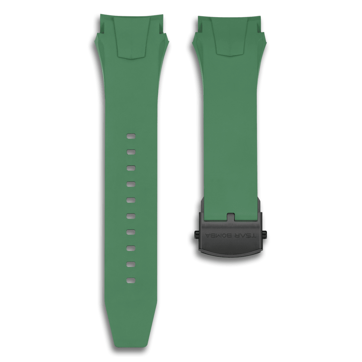 Dark Matter Interchangeable Strap - Deployant Clasp-Green