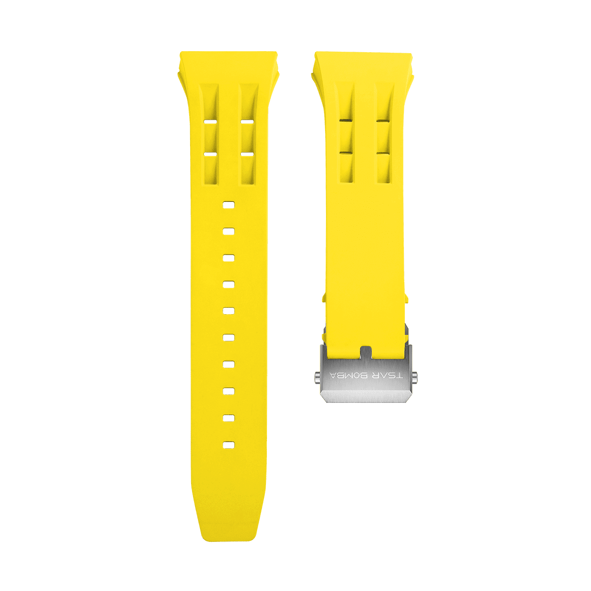 Atomic Interchangeable Strap - Deployant Clasp-Lemon Yellow
