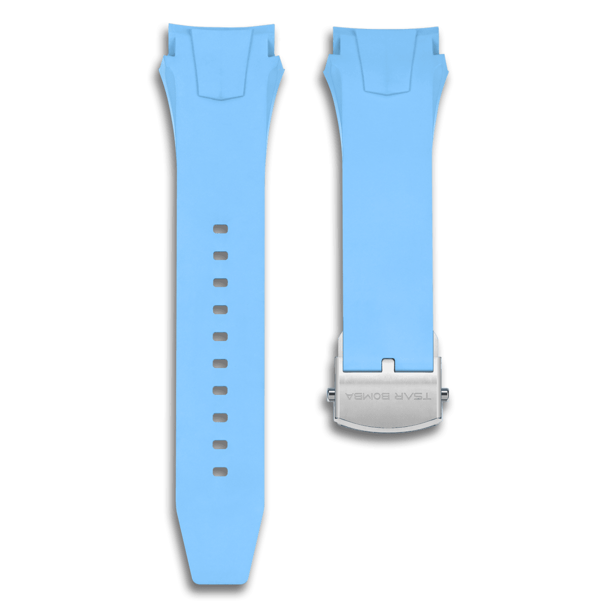 Dark Matter Interchangeable Strap - Deployant Clasp-Light Blue