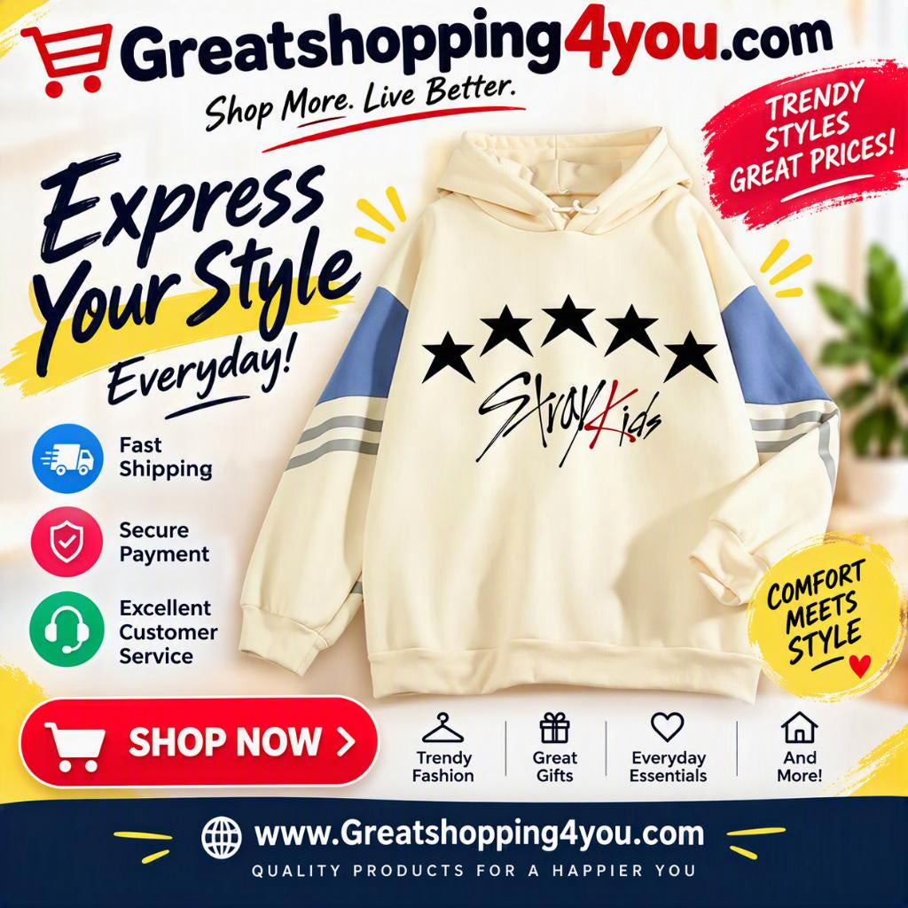 Stray Kids Hooded Sweatshirt