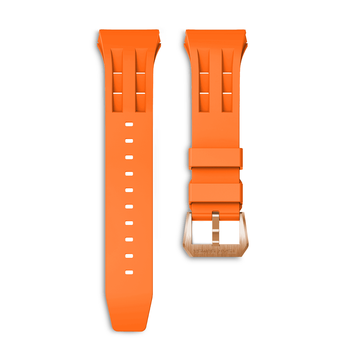 Light Matter Interchangeable Strap - Classic Clasp-Orange Tsarbomba Straps