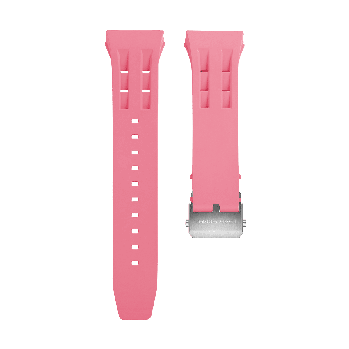Atomic Interchangeable Strap - Deployant Clasp-Pink