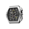 Atomic Interchangeable Watch Head - Quartz-Silver Black