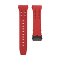 Atomic Interchangeable Strap - Deployant Clasp-Red