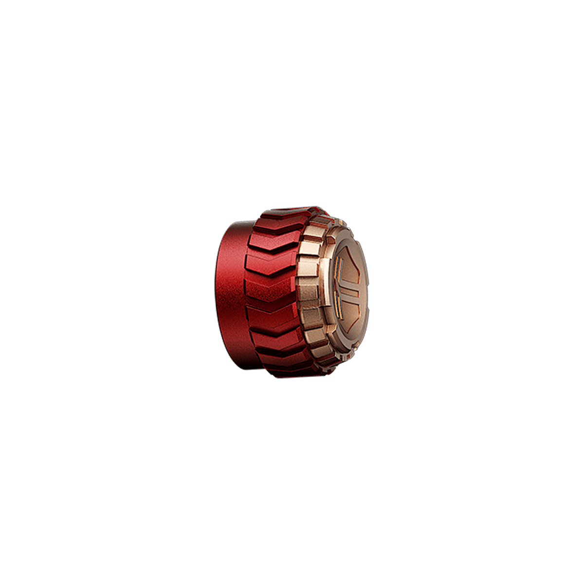 Atomic Interchangeable Crown - Red&Gold