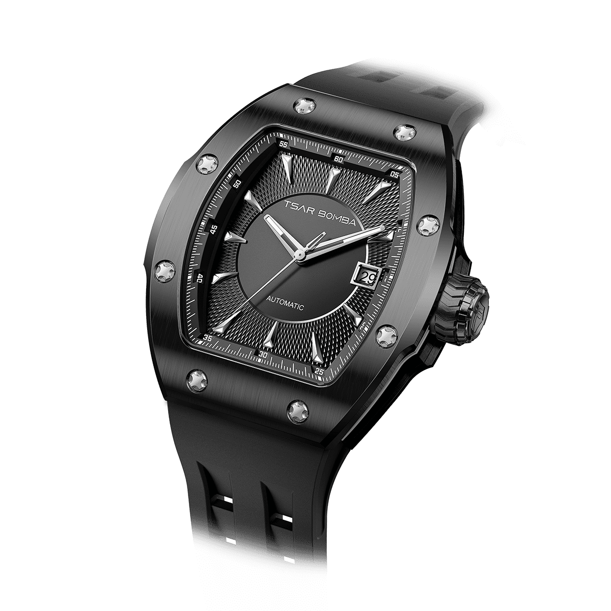 Atomic-TB8218E - Black Tsarbomba Watch
