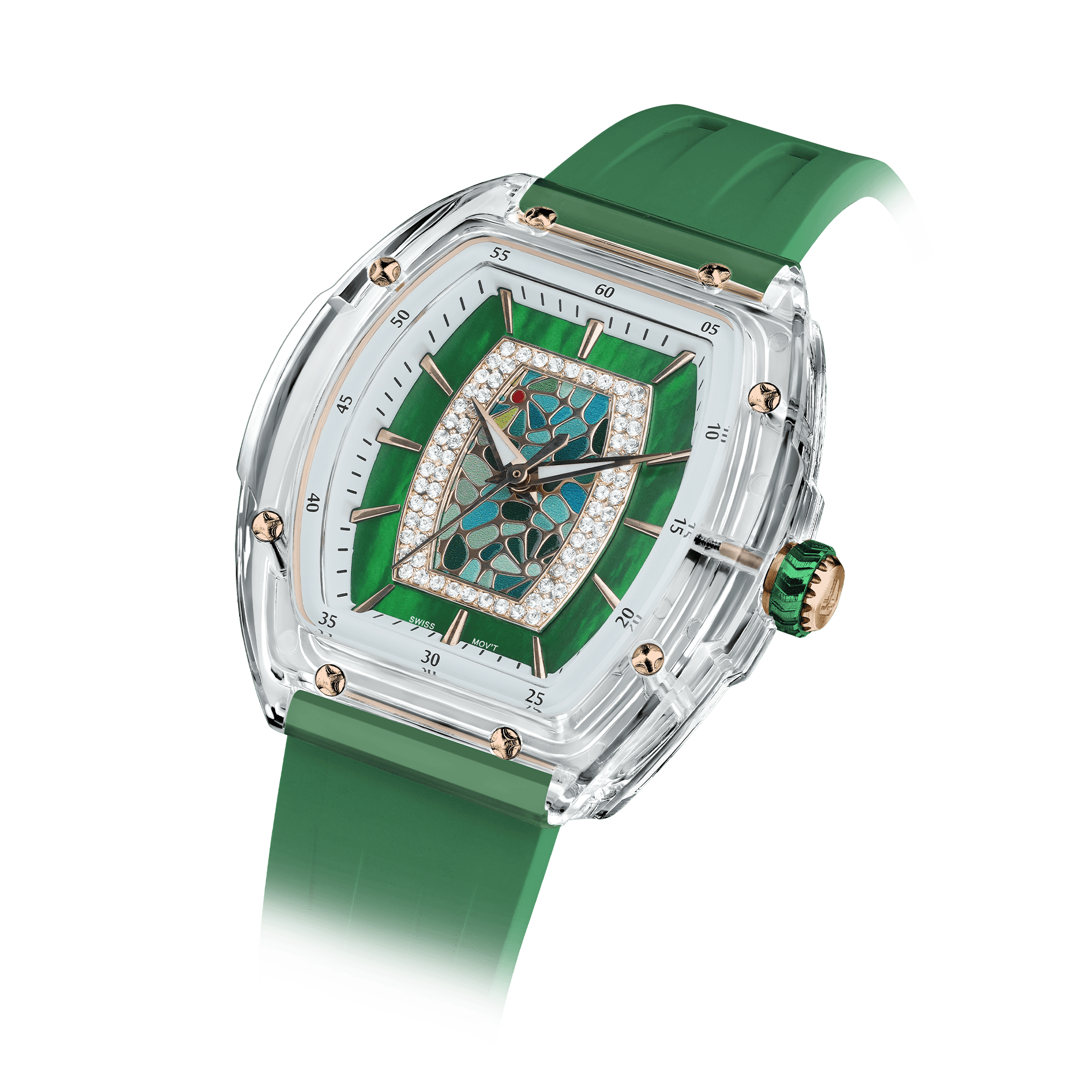 Nucleus Femme 02（Ship from DE） - Green TSAR BOMBA Watch