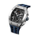 Elemental-TB8224Q - Silver Blue Tsarbomba Watch