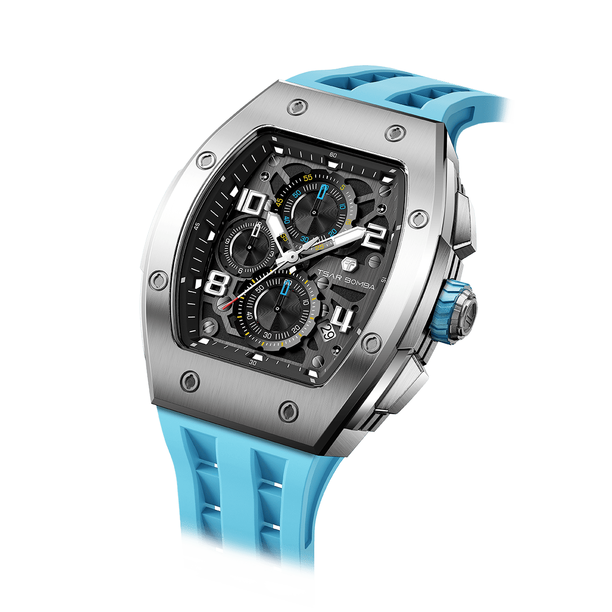 Elemental-TB8224Q - Elite Blue Tsarbomba Watch