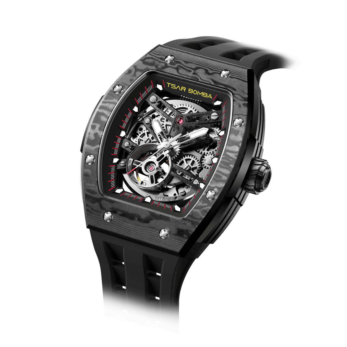 Elemental-TB8228CF - Cool Black Tsarbomba Watch